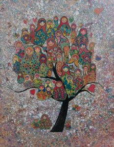 الروسي يحتفل بالمرأة مع بداية الربيع