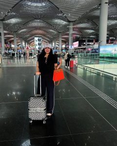 صورة المطربة يارا الشافعي من تركيا