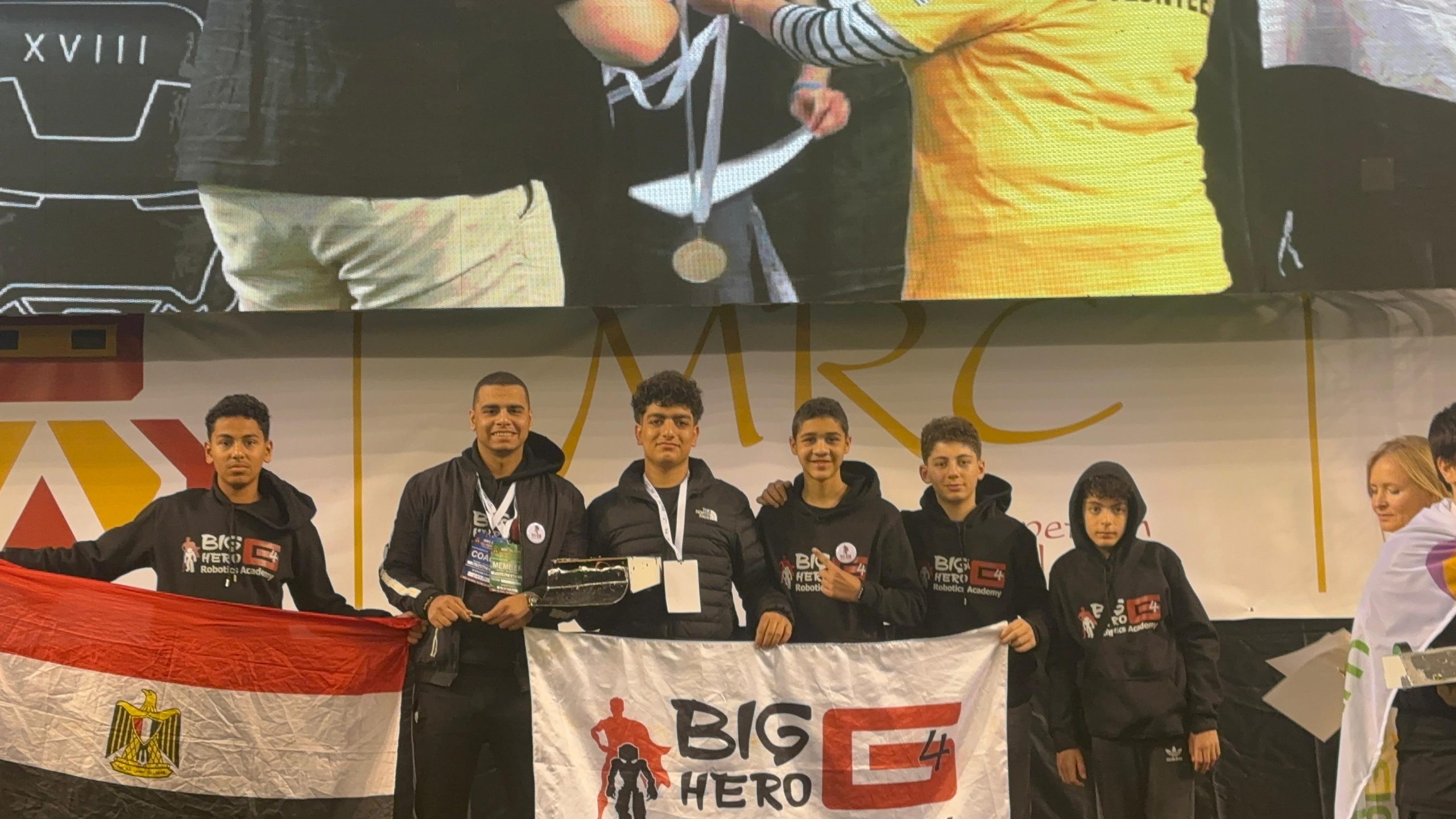 “بيج هيرو” ينتزع صدارة العالم في البطولة الدولية للروبوت باليونان